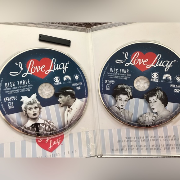 Bundle 3 for $10 I Love Lucy the final seasons 7, 8 and 9. Four disc set EUC - Picture 3 of 7